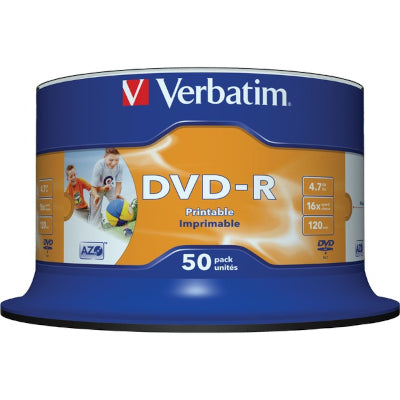 DVD ROH-R 4.7GB/ 16x Verbatim print. (50 pcs.)