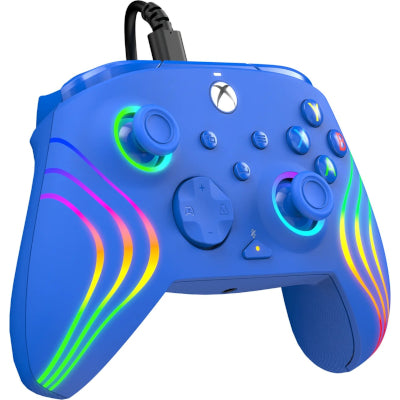 PDP Wired Controller Afterglow Wave Blue Xbox Series X
