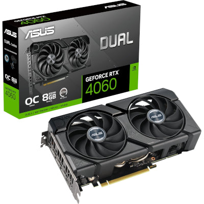 ASUS VGA 8GB RTX4060 DUAL-O8G-EVO 3xDP/1xHDMI DUAL-RTX4060-O8G-EVO