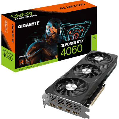 GIGABYTE GeForce RTX 4060 Gaming OC 8GB GDDR6 Gaming Graphics Card 2xHDMI 2xDP