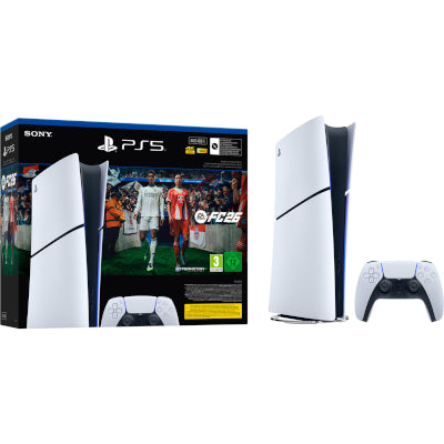 PlayStation 5 Slim Digitale Editie E-Chassis incl. FC26, Spelconsole