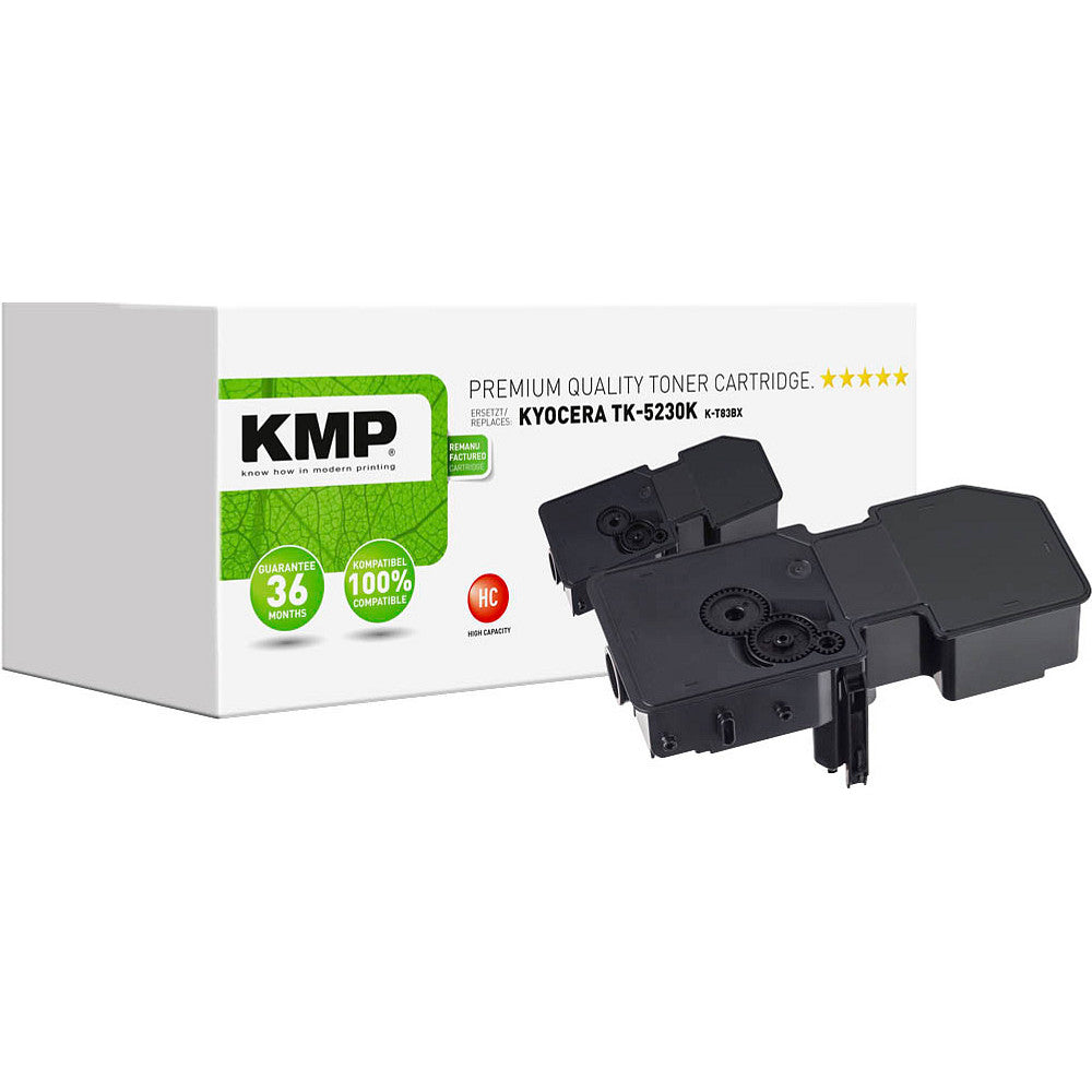 KMP K-T83BX Toner noir compatible avec Kyocera TK-5230 K