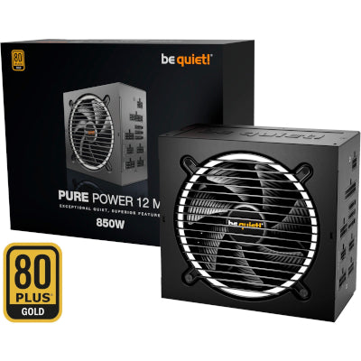 be quiet! Pure Power 12 M 850 Watt Netzteil 80+ Gold ATX 3.1 PCIe5.1 modular
