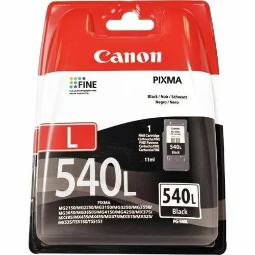BLACK L INK CARTRIDGE/PG-540L