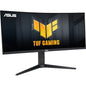 ASUS TUF Gaming VG34VQL3A Curved 86.36cm 34Inch VA WLED 3440x1440 21:9 180Hz 400cd/m2 1ms 2xHDMI 2xDP 3xUSB 3.2 G2 Type-A 2x2W Black