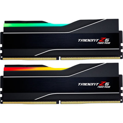 G.Skill DIMM 32 GB DDR5-6000 (2x 16 GB) Dual-Kit, Memory (black, F5-6000J3038F16GX2-TZ5NR, Trident Z NEO RGB, AMD EXPO)