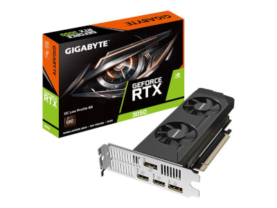 GIGA VGA 6GB RTX3050 OC-6GL/LP 2xDP/2xHDMI GeForce RTX 3050 OC Laag Profiel 6G