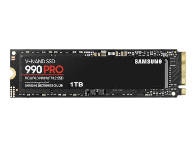 قرص الحالة الصلبة M.2 (2280) 1 تيرابايت سامسونج 990 PRO (PCIe 4.0/NVMe)